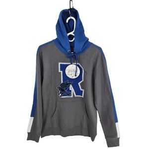 Harry Potter Ravenclaw Hoodie Mens Medium Gray Blue Hogwarts Sweatshirt